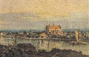 Bernardo Bellotto View of Praga with Bernardine church oil painting artist